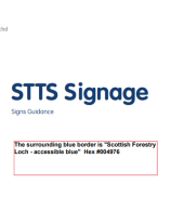 Strategic Timber Transport Scheme - Sign Guidance 2025-26